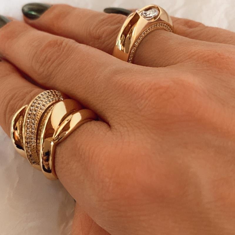 ANEL COM ZIRCONIA