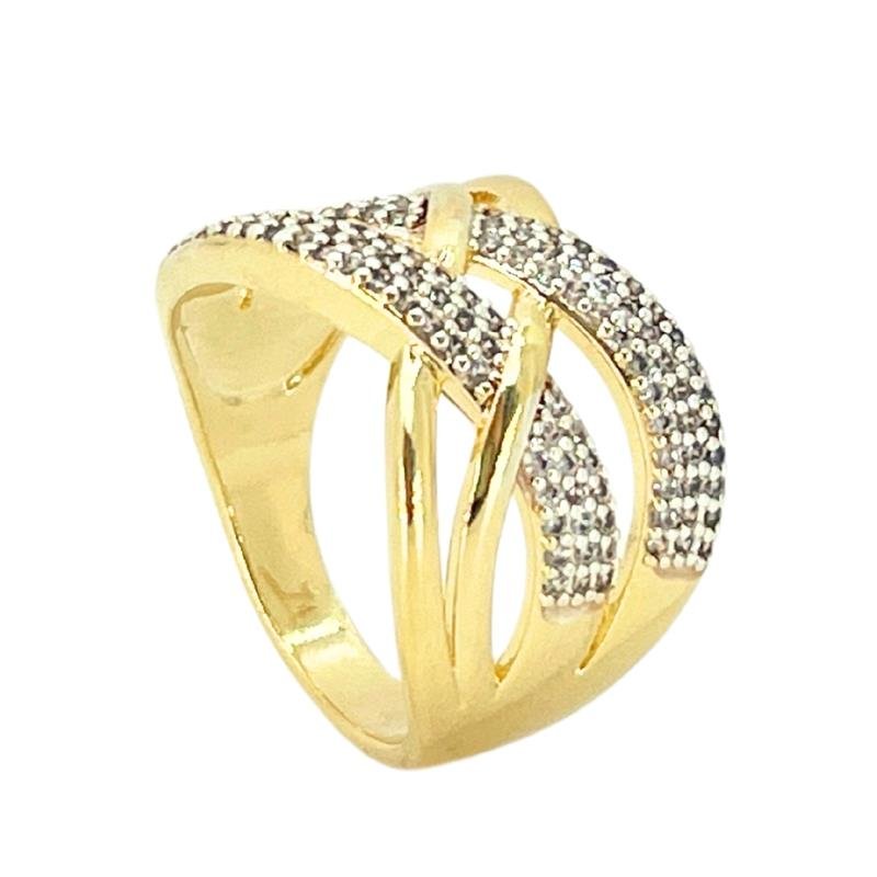 ANEIS COM ZIRCONIA