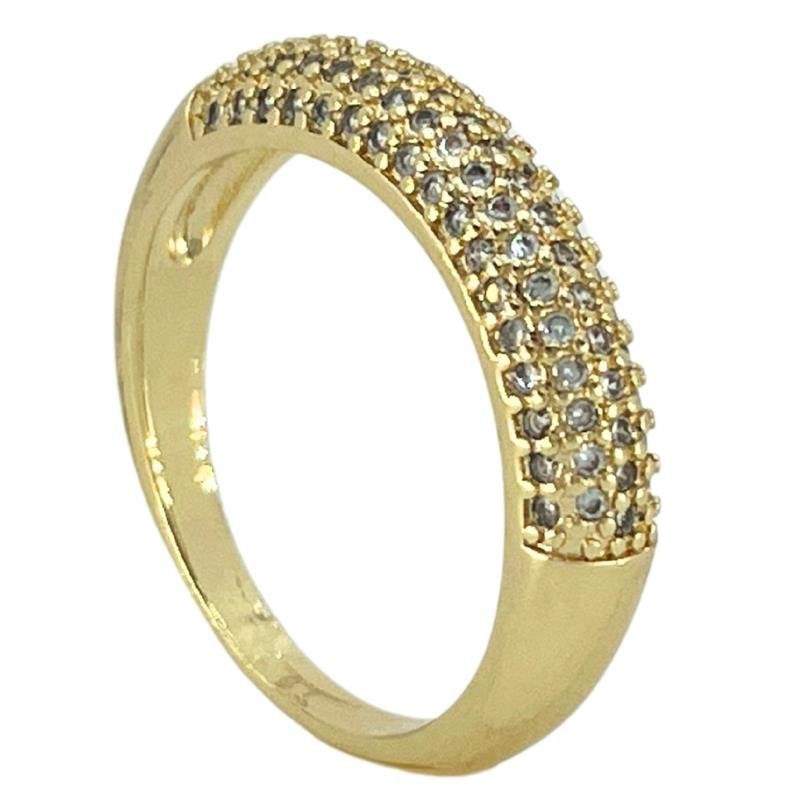 ANEIS COM ZIRCONIA