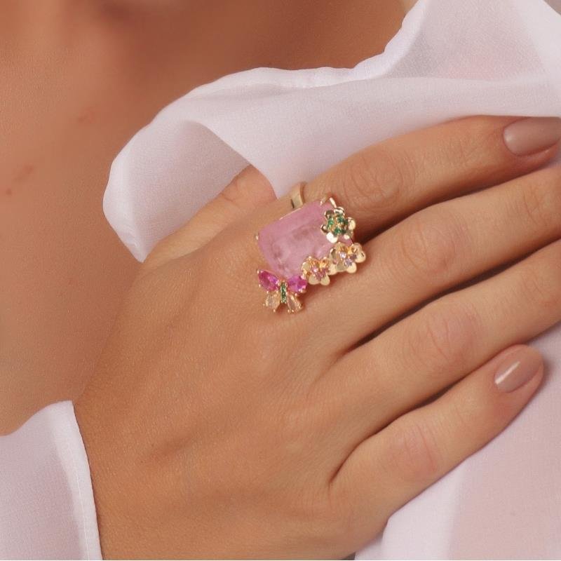 ANEIS COM ZIRCONIA
