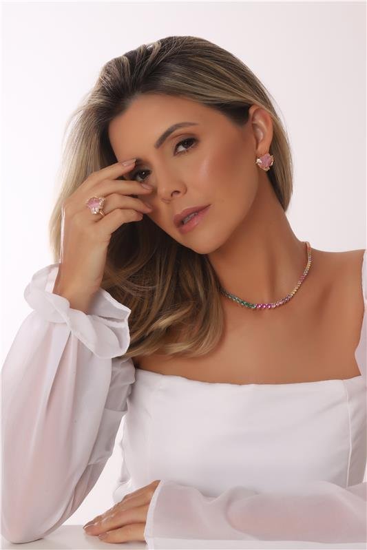 ANEL CORACAO COM ZIRCONIA