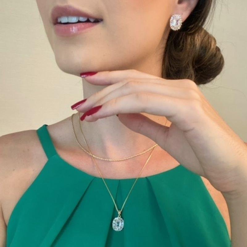 CONJUNTO COM ZIRCONIA