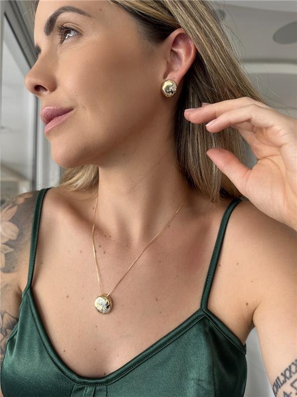 CONJUNTO COM ZIRCONIA