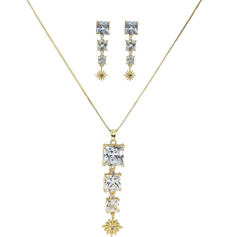 CONJUNTO COM ZIRCONIA