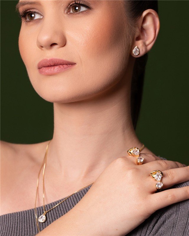 CONJUNTO GOTA 8X11MM