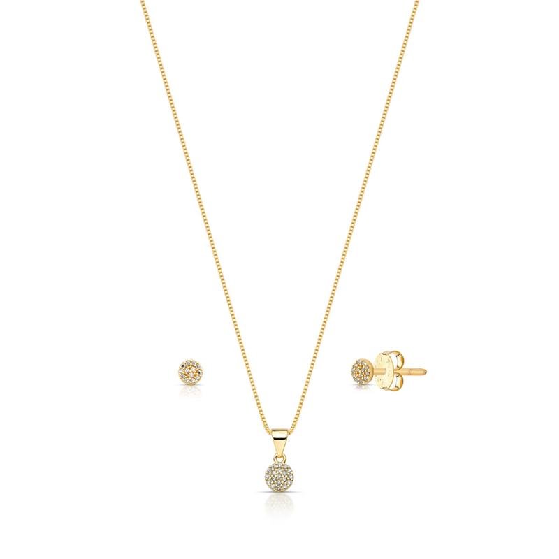 CONJUNTO COM ZIRCONIA