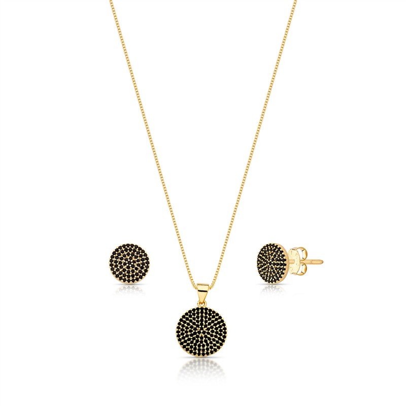 CONJUNTO COM ZIRCONIA