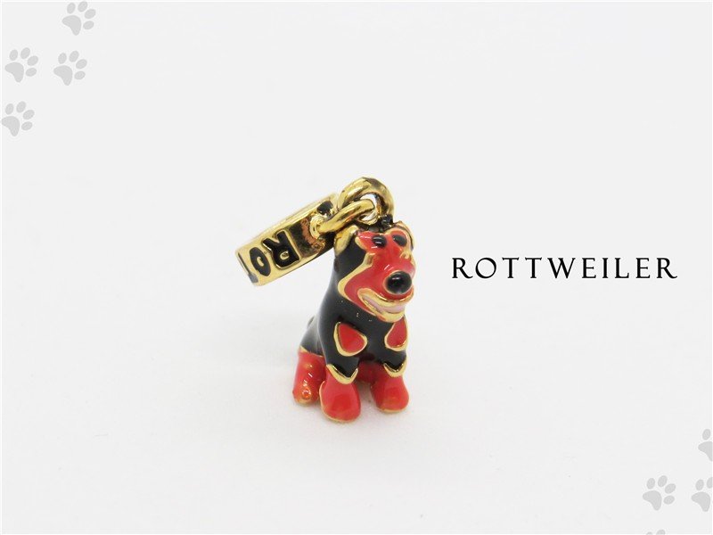 PINGENTE CACHORRO ROTT WEILER