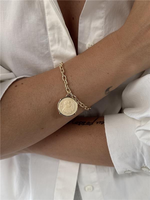 PULSEIRA MOEDA IMPERADOR 20MM