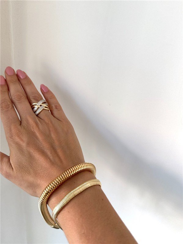 PULSEIRA LISA COM FECHO BOIA