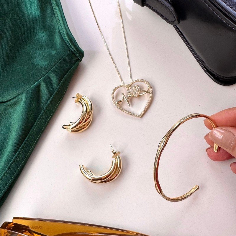 PULSEIRA ARO COM ZIRCONIA