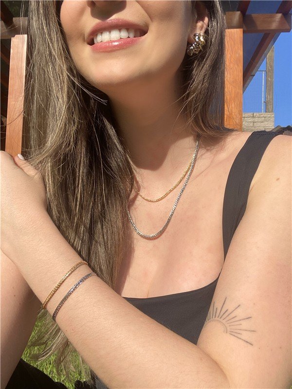 GARGANTILHA COMPOSE DUAS CORES