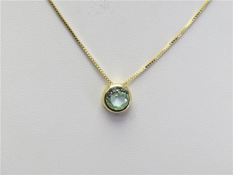 GARGANTILHA FOLH. OURO TAM.40