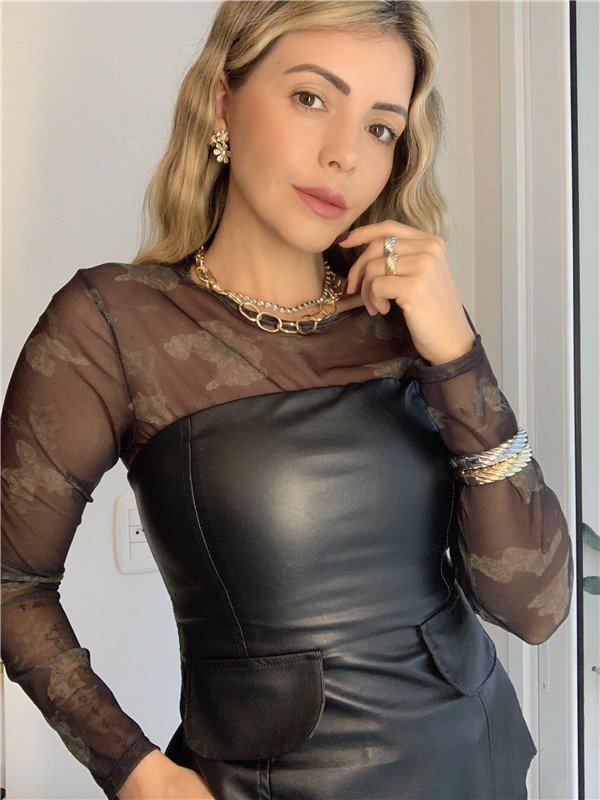 GARGANTILHA FOLH. OURO TAM.45