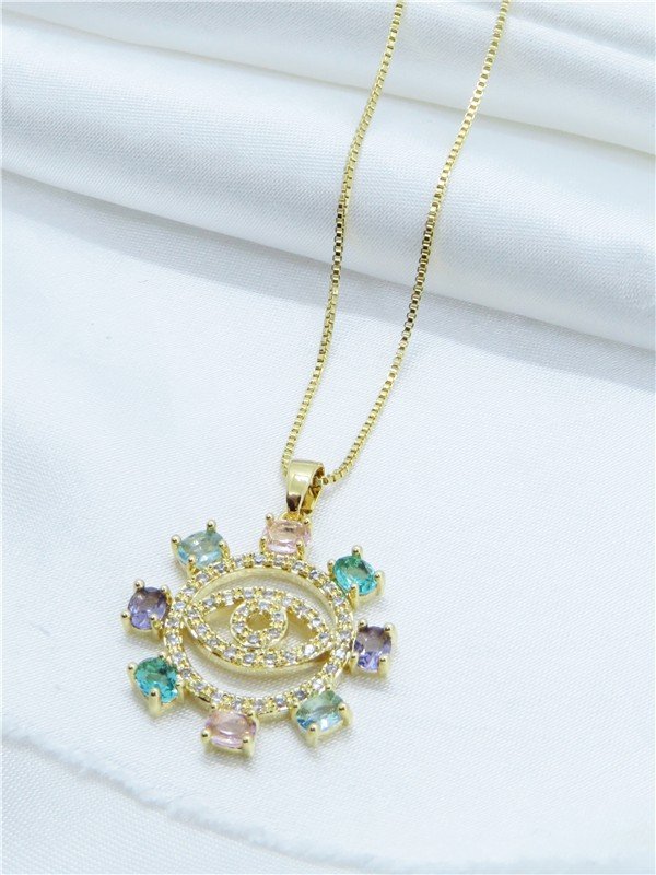 GARGANTILHA OLHO GREGO 