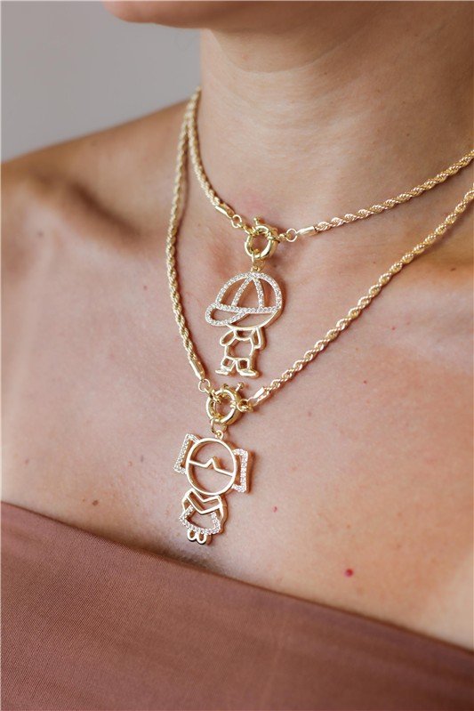 GARGANTILHA UMA MENINA