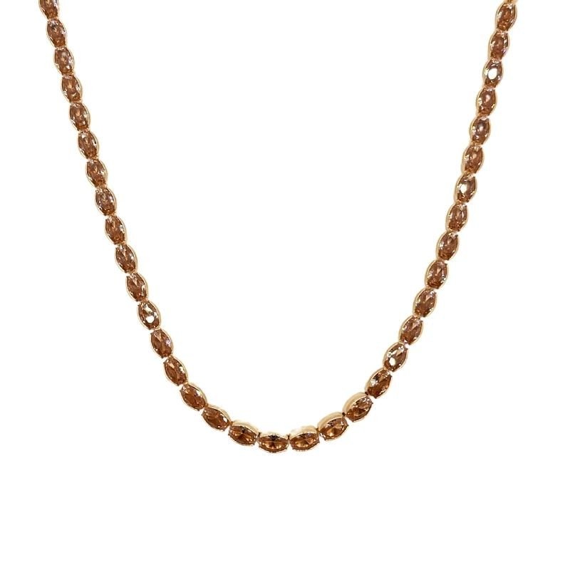 GARGANTILHA CHOKER RIVEIRA 4X6 MM