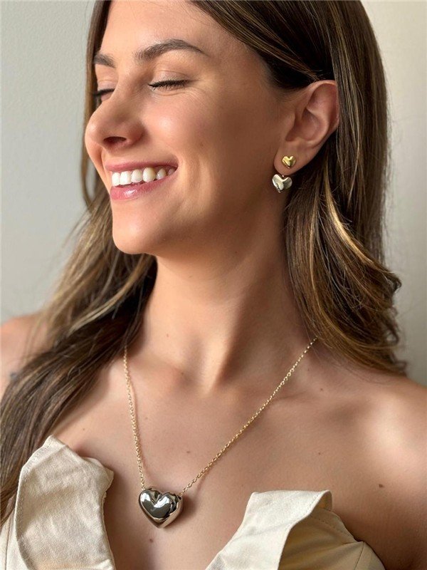 GARGANTILHA CORAÇAO 28MM