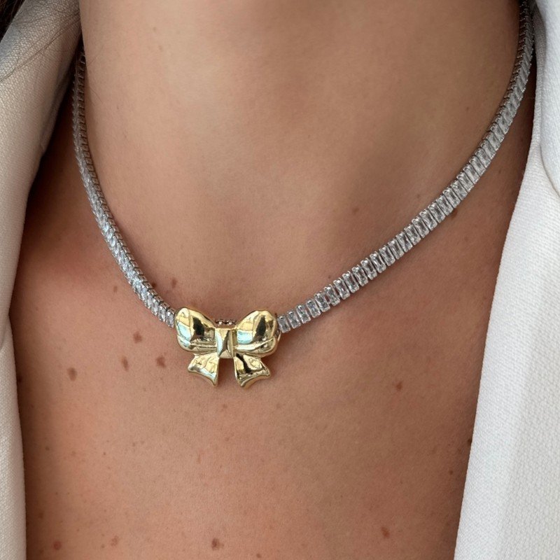 GARGANTILHA CHOKER LAÇO