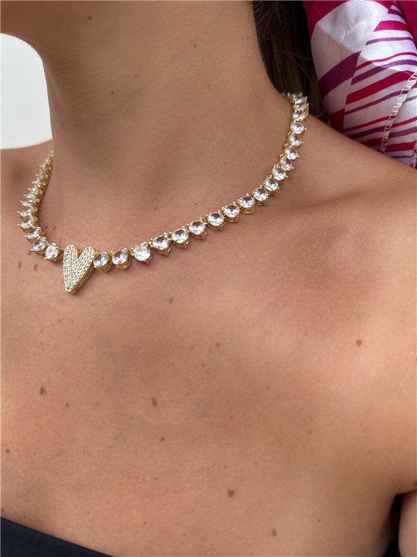 GARGANTILHA COM ZIRCONIA