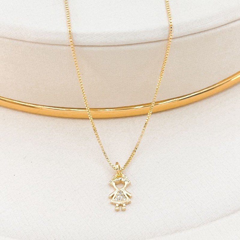 GARGANTILHA UMA MENINA