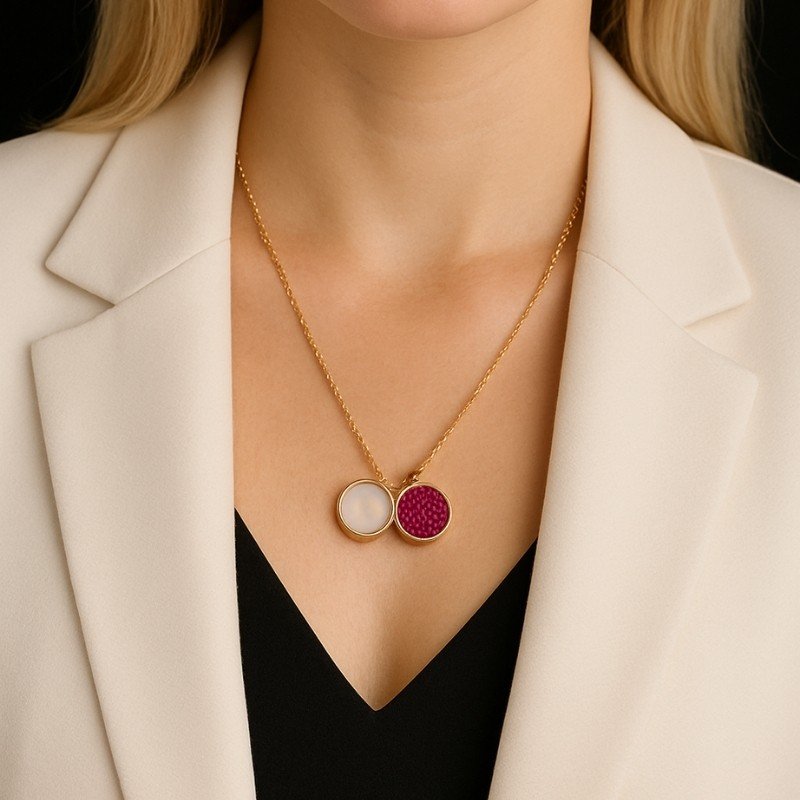 GARGANTILHA COM ZIRCONIA