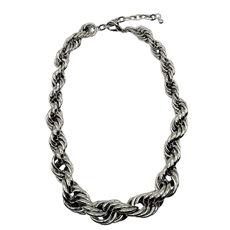 GARGANTILHA CORDAO BAIANO GROSSO LISO