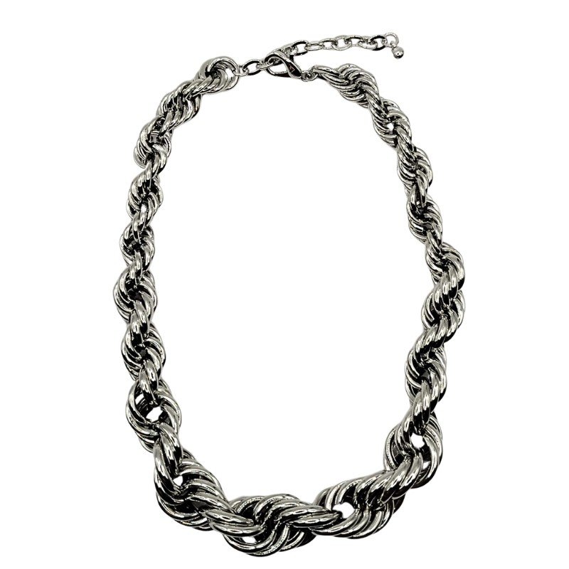 GARGANTILHA CORDAO BAIANO GROSSO LISO