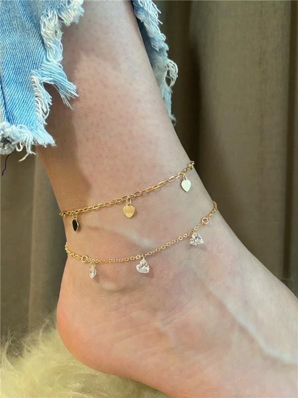 TORNOZELEIRA FOLH. OURO