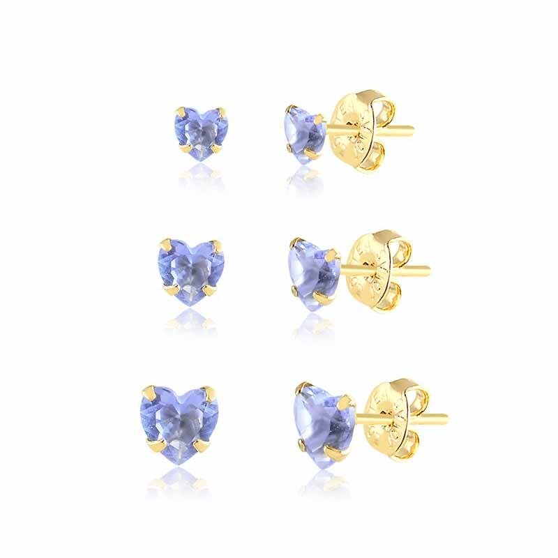 BRINCO TRIO CORACAO 4/5/6MM 