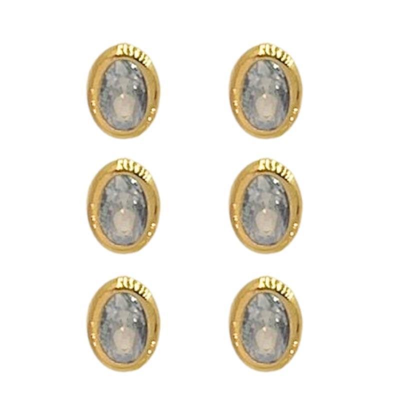 BRINCO TRIO FIXO OVAL 6X8MM