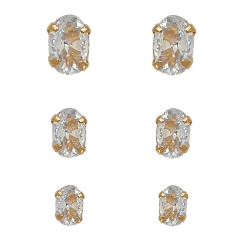 BRINCO TRIO PINO PONTO DE LUZ 3X5/4X6/5X7MM
