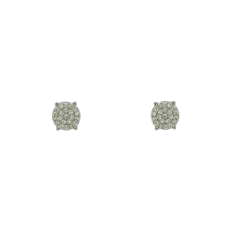 BRINCO FIXO COM ZIRCONIA 8 MM